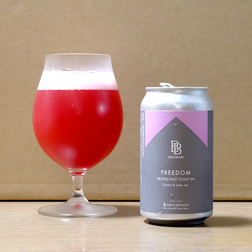 ビアブレイン / フリーダム (Fruited West Coast IPA) 350ml缶 [BEER BRAIN BREWERY / FREEDOM]