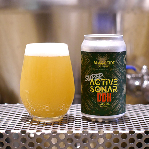 ブラックタイドブリューイング / スーパーアクティブソナー (DDH Hazy IPA) 370ml缶 [Black Tide Brewing / Super Active Sonar]