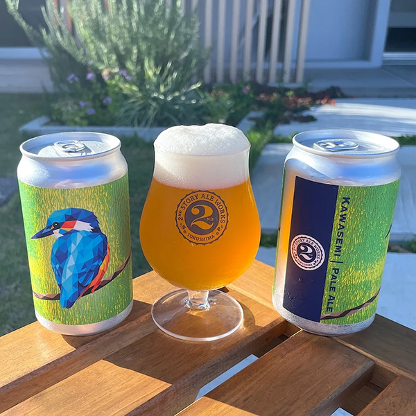 セカンドストーリーエールワークス / カワセミ (American Pale Ale) 350ml缶 [2nd Story Ale Works / Kawasemi]