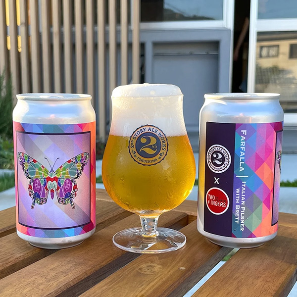 セカンドストーリーエールワークス / ファーファラ (Italian Pilsner) 350ml缶 [2nd Story Ale Works / Farfalla]