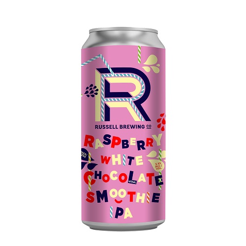 ラッセル / ラズベリー ホワイトチョコレート スムージー IPA 473ml缶 [Russell / Raspberry White Chocolate Smoothie IPA]