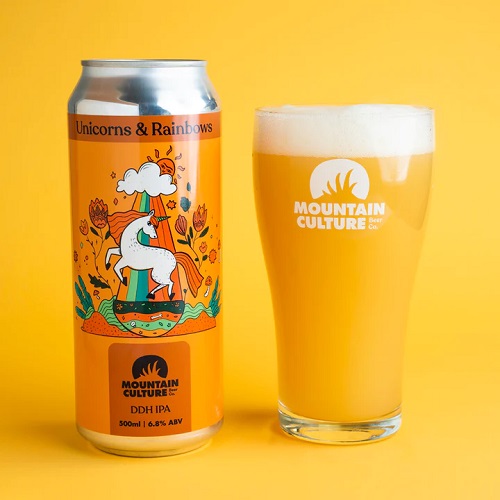 マウンテンカルチャー / ユニコーンズ & レインボーズ (DDH IPA) 500ml缶 [Mountain Culture / Unicorns & Rainbows]