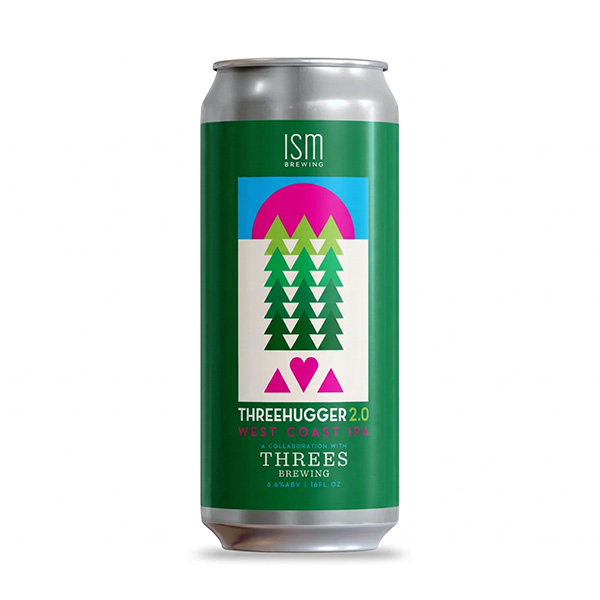 イズム x スリーズ / スリーハガー 2.0 (West Coat IPA) 473ml缶 [ISM x Threes / Threehugger 2.0]