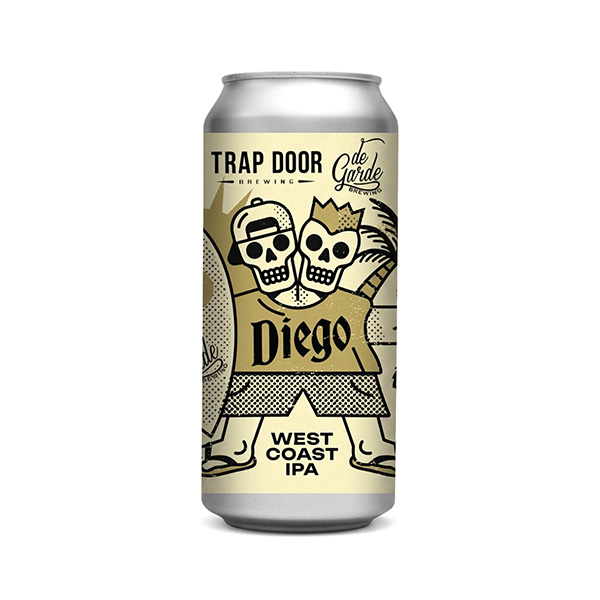 トラップドア x デガード / ディエゴ (West Coast IPA) 473ml缶 [Trap Door x de Garde / Diego]