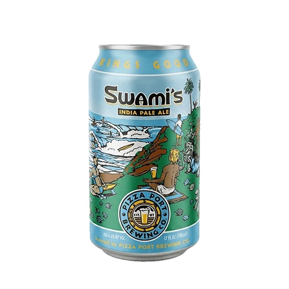 ピッツァポート / スワミズIPA (West Coast IPA) 355ml缶 [Pizza Port Brewing / Swami’s IPA]