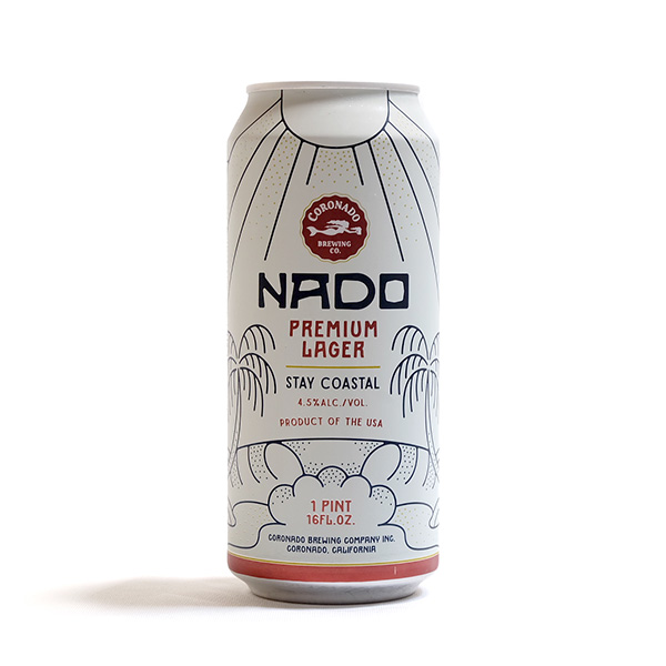 コロナドブリューイング / ナド (Japanese Lager) (2026年8月入荷) 473ml缶 [Coronado Brewing / Nado]