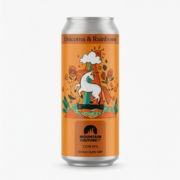 マウンテンカルチャー / ユニコーンズ & レインボーズ (DDH IPA) 500ml缶 [Mountain Culture / Unicorns & Rainbows]