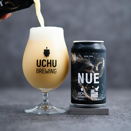うちゅうブルーイング x イルウィルブルーイング / ぬえ (QDH TIPA) 350ml缶 [UCHU BREWING x IllWillBrewing / NUE]