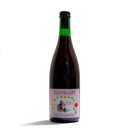 カンティヨン / ロゼ・ド・ガンブリヌス (フランボワーズ) 750ml瓶 [Cantillon / Ros&eacute; de Gambrinus]