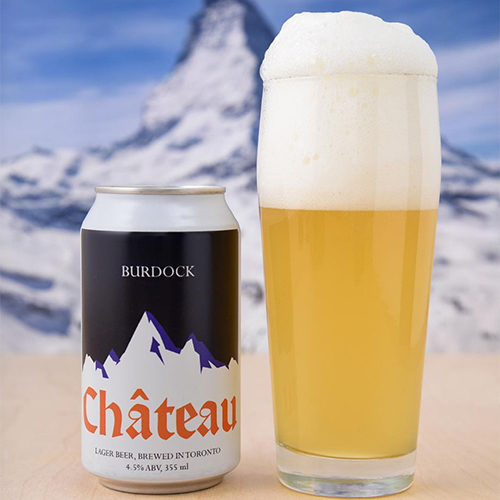 バーダック / シャトーラガー (Pale Lager) 355ml缶 [Burdock / Chateau Lager]