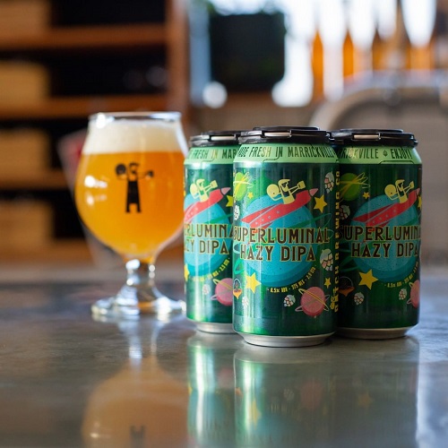 バッチブルーイング / スーパールーミナル ヘイジーダブルアイピーエー 375ml缶 [Batch Brewing / Superluminal Hazy DIPA]