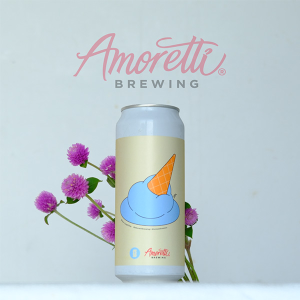トートピア x アモレッティ / ブルーアイスフィリア (青結晶狂愛症) (DH SOUR IPA) 500ml缶 [Totopia x Amoretti / Blue-icephilia]