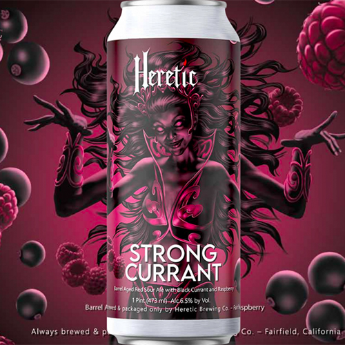 ヘレティック / ストロングカラント (Barrel-Aged Fruited Sour) 473ml缶 [Heretic Brewing / Strong Currant]