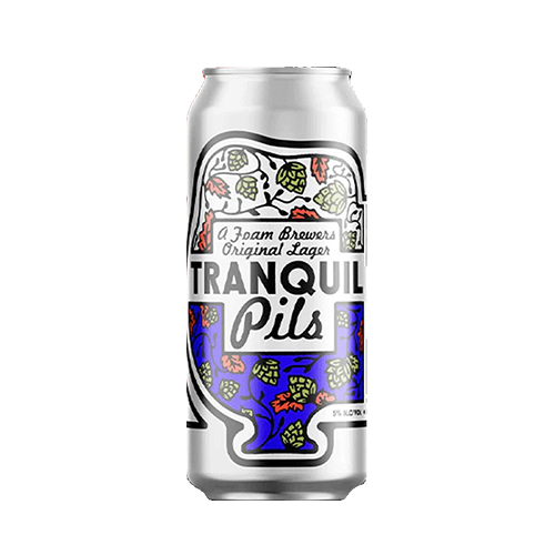 フォームブリュワーズ / トランクイル・ピルス (German Pilsner) 473ml缶 [Foam Brewers / Tranquil Pils]