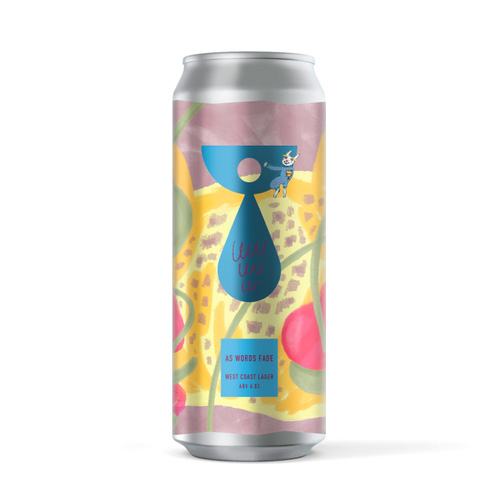 ティーンネイジブルーイング / アズ・ワーズ・フェイド (West Coast Lager) 500ml缶 [Teenage Brewing / as words fade]