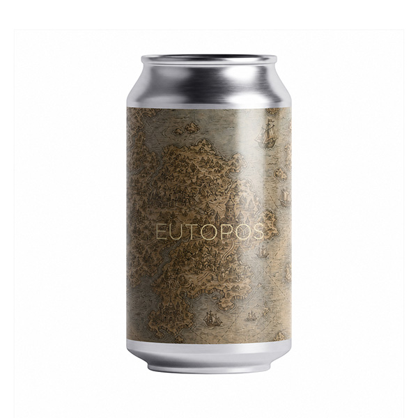 インクホーン x トートピア / ユートポス (Hazy Double IPA) 355ml缶 [Inkhorn x Totopia / Eutopos]