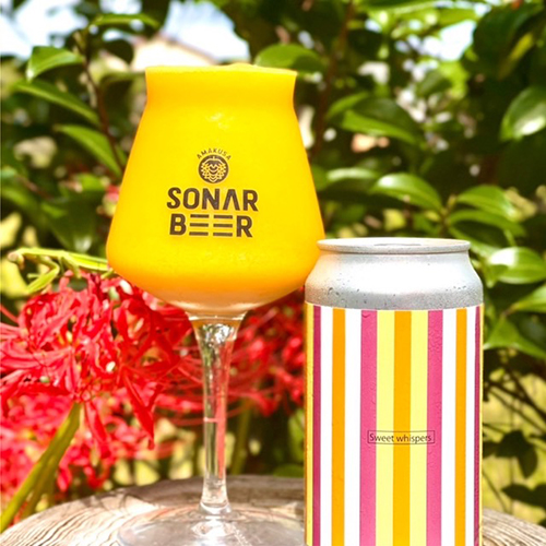 アマクサソナービア / スイートウィスパーズ Vol.2 (Fruits Smoothie Sour) 350ml缶 [Amakusa Sonar Beer / Sweet whispers Vol.2]