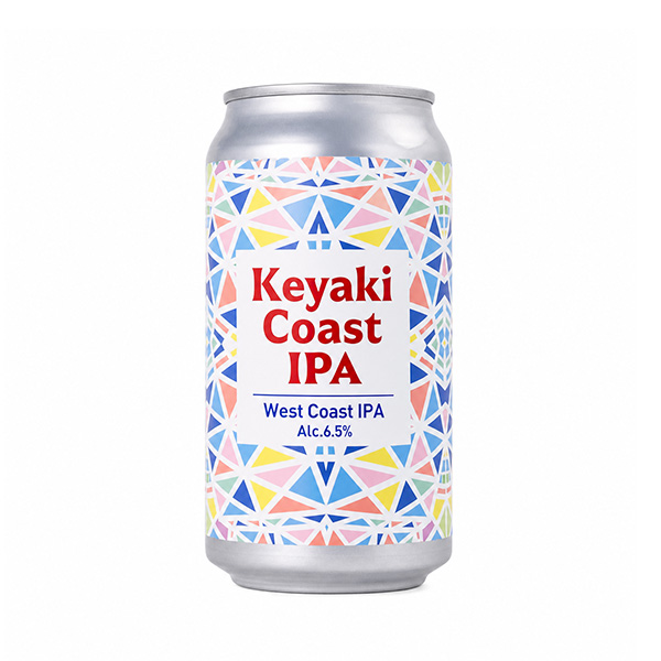 反射炉ビヤ / ケヤキコーストIPA (West Coast IPA) 350ml缶 [Hansharo Beer / Keyaki Coast IPA]