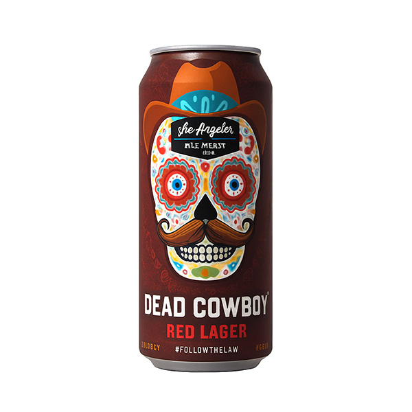 ロサンゼルスエールワークス / デッド・カウボーイ (Red Lager) 473ml缶 [Los Angeles Ale Works / Dead Cowboy]