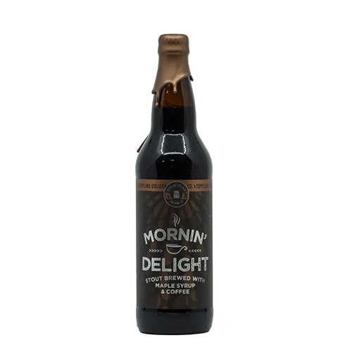 トップリングゴライアス / モーニング・ディライト (Imperial Stout brewed with Maple Syrup & Coffee) 650ml瓶 [Toppling Goliath / Mornin’ Delight]
