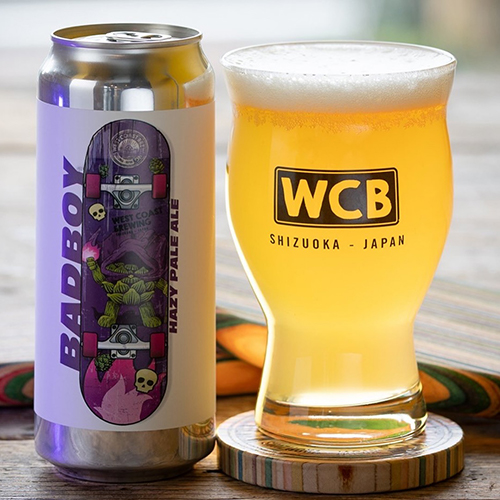 ウエストコーストブルーイング / バッドボーイ (Hazy Pale Ale) 510ml缶 [West Coast Brewing / Badboy]