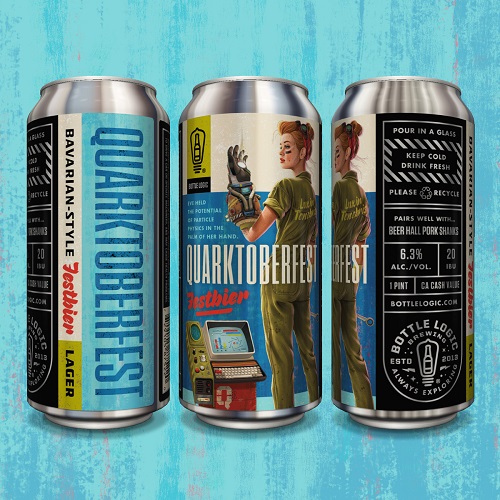 ボトルロジック / クォークトーバーフェスト (Festbier) 473ml缶 [Bottle Logic Brewing / Quarktoberfest]