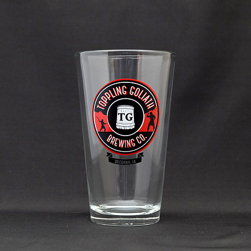 トップリングゴライアス パイントグラス 473cc [Toppling Goliath Pint Glass]