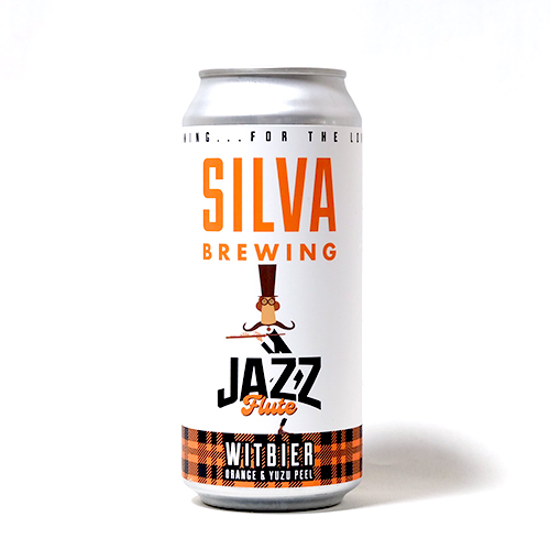 シルヴァブリューイング / ジャズフルート (Belgian White) 473ml缶 [Silva Brewing / Jazz Flute]
