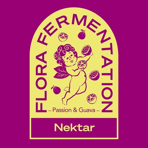 フローラ ファーメンテーション / ネクタル パッション&グアバ (Sour Ale w/ Passion Fruits & Guava) 350ml缶 [FLORA FERMENTATION / Nektar - Passion & Guava-]