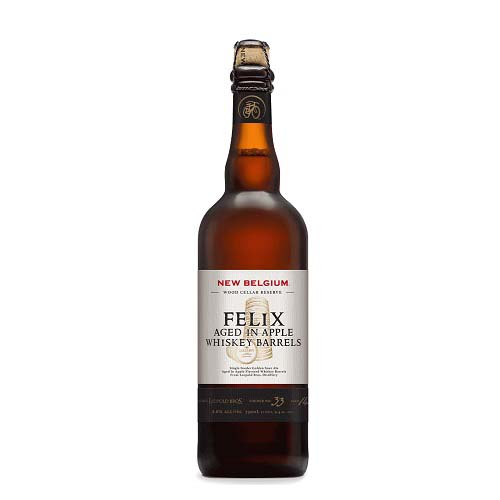 ニューベルジャン / フェリックス エイジド イン アップルウイスキーバレル 2018 (Barrel Aged Golden Sour) 750ml瓶 [New Belgium / Felix Aged in Apple Whiskey Barrels 2018]