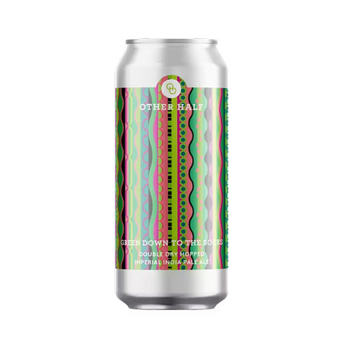 アザーハーフ / グリーン・ダウン・トゥ・ザ・ソックス (DDH Hazy Imperial IPA) 473ml缶 [Other Half / Green Down To The Socks]