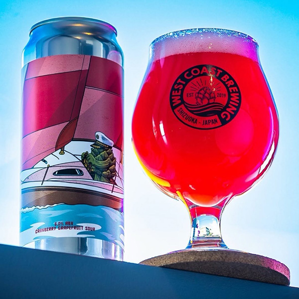ウエストコーストブルーイング / シーブリーズ (Cranberry Grapefruit Sour) 510ml缶 [West Coast Brewing / Seabreeze]