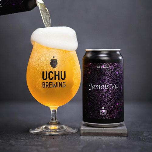 うちゅうブルーイング / ジャメヴ (NZ Pilsner) 350ml缶 [UCHU BREWING / Jamais Vu]