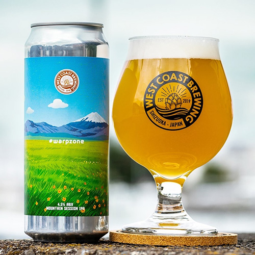 ウエストコーストブルーイング / ワープゾーン (Mountain Session IPA) 510ml缶 [West Coast Brewing / #warpzone]