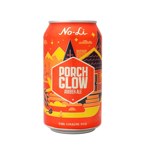ノーライブルーハウス / ポーチグロー アンバーエール 355ml缶 [No-Li Brewhouse / Porch Glow Amber Ale]