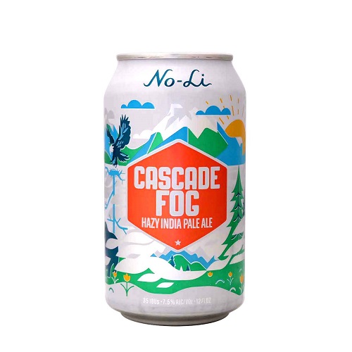 ノーライブルーハウス / カスケード フォグ ヘイジーIPA 355ml缶 [No-Li Brewhouse / Cascade Fog Hazy IPA]