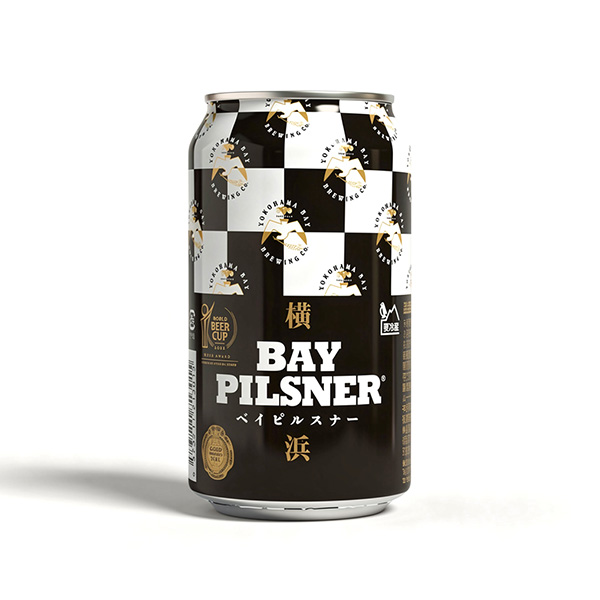 横浜ベイブルーイング / ベイピルスナー (Bohemian-Style Pilsener) 350ml缶 [YOKOHAMA BAY BREWING / BAY PILSNER]