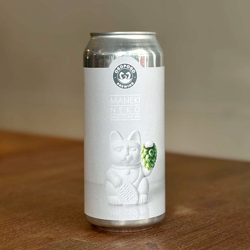 オゴポゴ x AQベボリューション / 招き猫 (West Coast IPA) 473ml缶 [Ogopogo Brewing x AQ Bevolution / Maneki-Neko]