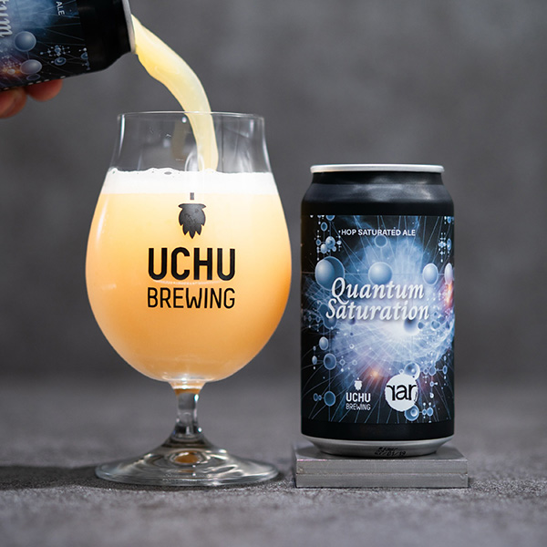 うちゅうブルーイング x ロアーブルーイング / クォンタム・サチュレーション (Hop Saturated Ale) 350ml缶 [UCHU BREWING x RaR Brewing / Quantum Saturation]