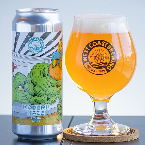 ウエストコーストブルーイング / モダン・ヘイズ (Hazy IPA) 510ml缶 [West Coast Brewing / Modern Haze]
