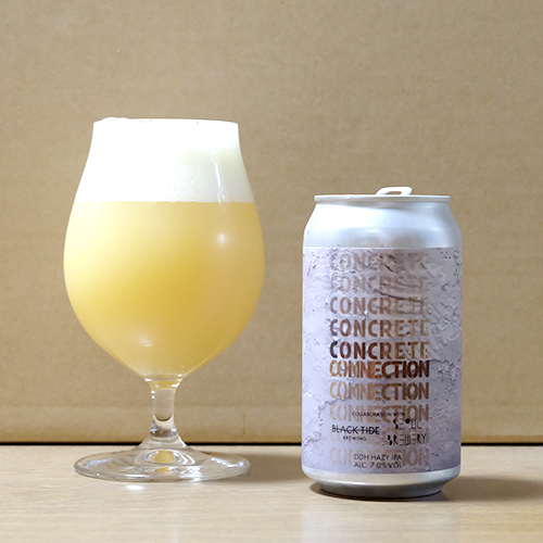 ブラックタイドブリューイング x ソウルブルワリー / コンクリートコネクション (DDH Hazy IPA) 370ml缶 [Black Tide Brewing x Seoul Brewery / Concrete Connection]