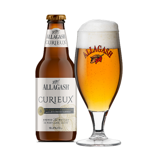 アラガッシュ / キュリュー (Barrel-Aged Golden Ale) 355ml瓶 [Allagash Brewing / Curieux]