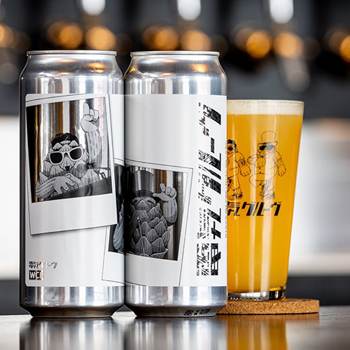 ウエストコーストブルーイング x 電気グルーヴ / ベイビーズ・オン・ファイヤー (Hazy IPA) 510ml缶 [West Coast Brewing x DENKI GROOVE / Baby's on Fire]