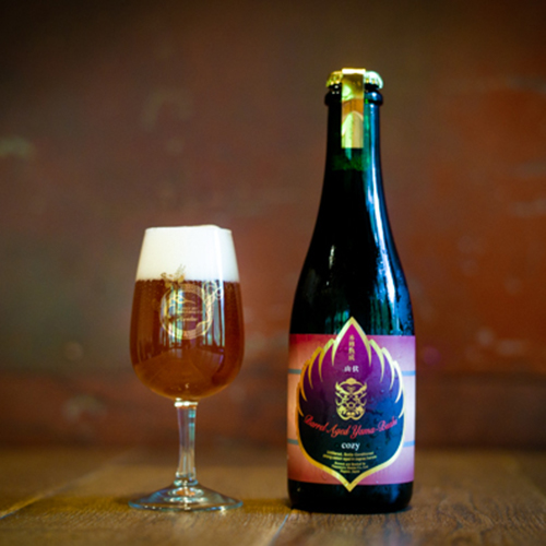 玉村本店 / 木樽熟成 山伏 cozy 375ml瓶 [Tamamura Honten / Barrel Aged Yama-Bushi cozy]
