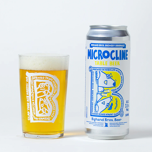 ビッグハンドブロス / マイクロクリン (Table Beer) 500ml缶 [Bighand Bros. Beer / Microcline]