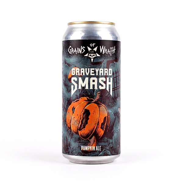 グレインズ・オブ・ラス / グレイヴヤード・スマッシュ (Pumpkin Ale) 473ml缶 [Grains of Wrath / Graveyard Smash]
