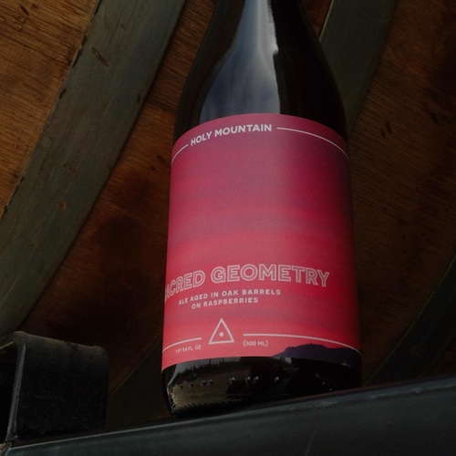 ホーリーマウンテン / セイクレッド・ジオメトリー (Ale Aged in Oak Barrels on Raspberries) 500ml瓶 [Holy Mountain Brewing / Sacred Geometry]
