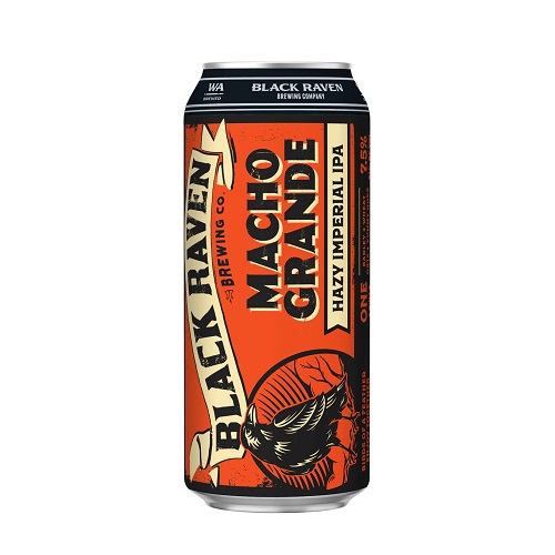 ブラックレイヴン / マッチョグランデ (Hazy Imperial IPA) 473ml缶 [Black Raven / Macho Grande]