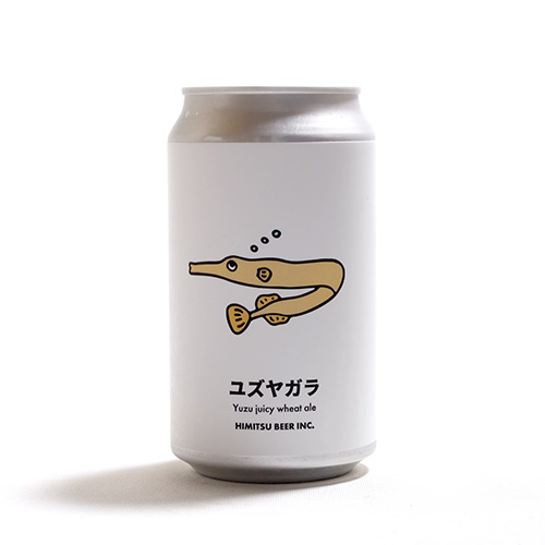 ひみつビール / ユズヤガラ (Yuzu Juicy Wheat Ale) 350ml缶 [Himitsu Beer / Yuzu Yagara]