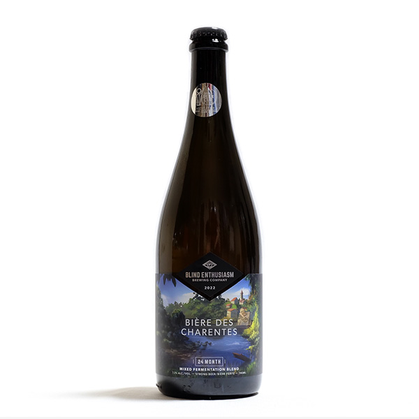 ブラインドエンスージアズム / ビエール・デ・シャラント 2022 (Barrel-Aged Sour Ale) 750ml瓶 [Blind Enthusiasm / Bière des Charentes]